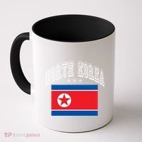 North Korea Patriotic Throwback Flag Souvenir Great Gift Coffee Mug thumb 0