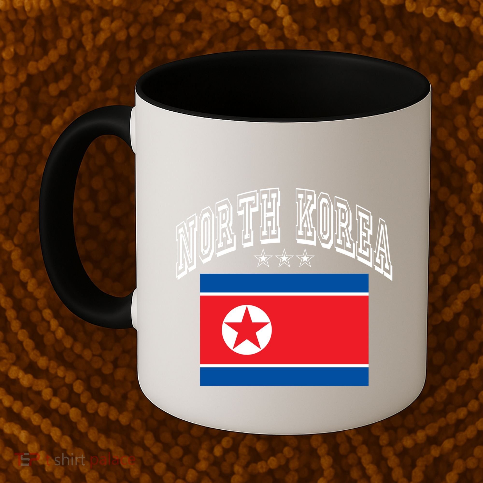 North Korea Patriotic Throwback Flag Souvenir Great Gift Coffee Mug