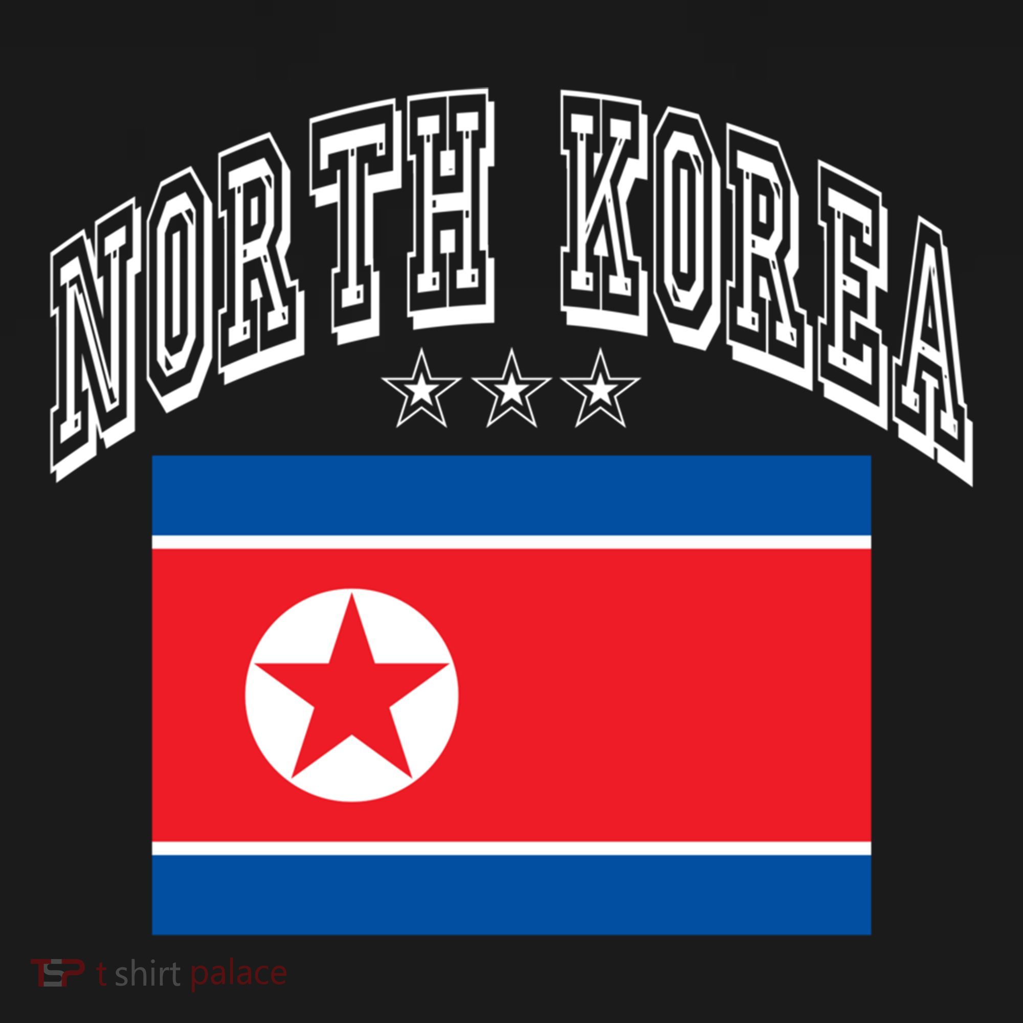 North Korea Patriotic Throwback Flag Souvenir Great Gift Pajama Set