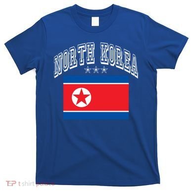 North Korea Patriotic Throwback Flag Souvenir Great Gift T-Shirt