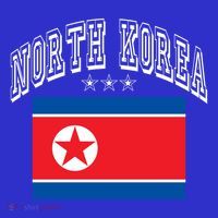 North Korea Patriotic Throwback Flag Souvenir Great Gift Women's T-Shirt thumb 6