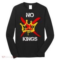 No King Protest Anti Trump Long Sleeve Shirt thumb 0