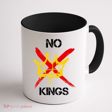 No King Protest Anti Trump Coffee Mug back