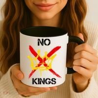 No King Protest Anti Trump Coffee Mug thumb 3