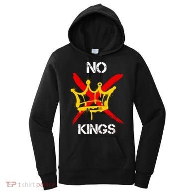 No King Protest Anti Trump Women's Hoodie