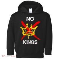 No King Protest Anti Trump Toddler Hoodie thumb 0