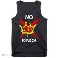 No King Protest Anti Trump Tank Top thumb 0