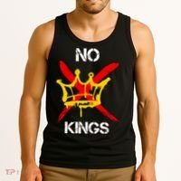 No King Protest Anti Trump Tank Top thumb 3