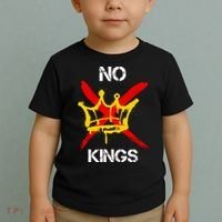 No King Protest Anti Trump Toddler T-Shirt thumb 2