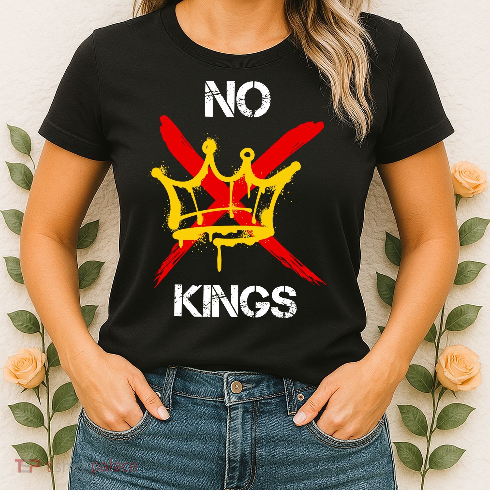 No King Protest Anti Trump Women's T-Shirt