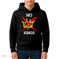 No King Protest Anti Trump Kids Hoodie thumb 4