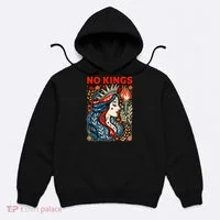 No Kings Retro Illustration Hoodie thumb 0