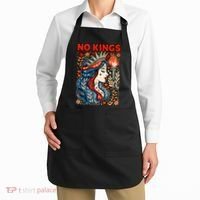 No Kings Retro Illustration Apron thumb 2