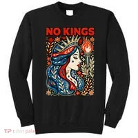 No Kings Retro Illustration Sweatshirt thumb 0