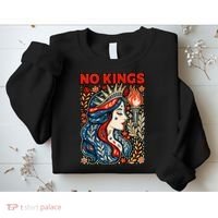 No Kings Retro Illustration Sweatshirt thumb 2