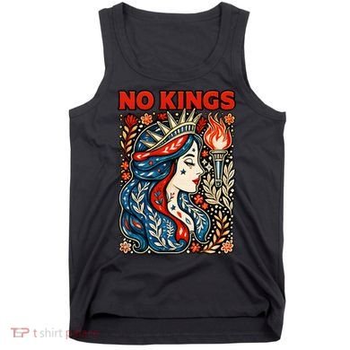 No Kings Retro Illustration Tank Top