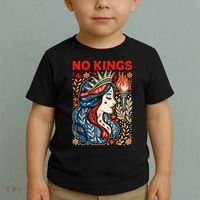 No Kings Retro Illustration Toddler T-Shirt thumb 2