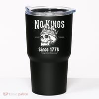 No Kings Since 1776 Skull Resist Long Live Democracy Tumbler thumb 0