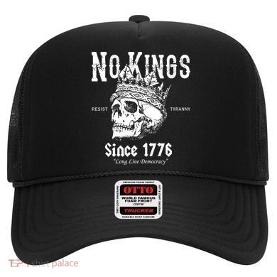 No Kings Since 1776 Skull Resist Long Live Democracy Hat