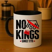 No Kings Since 1776 Coffee Mug thumb 4