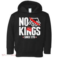 No Kings Since 1776 Toddler Hoodie thumb 0