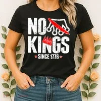 No Kings Since 1776 Women's T-Shirt thumb 2