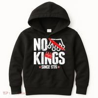 No Kings Since 1776 Kids Hoodie thumb 0