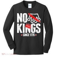 No Kings Since 1776 Kids Long Sleeve Shirt thumb 0