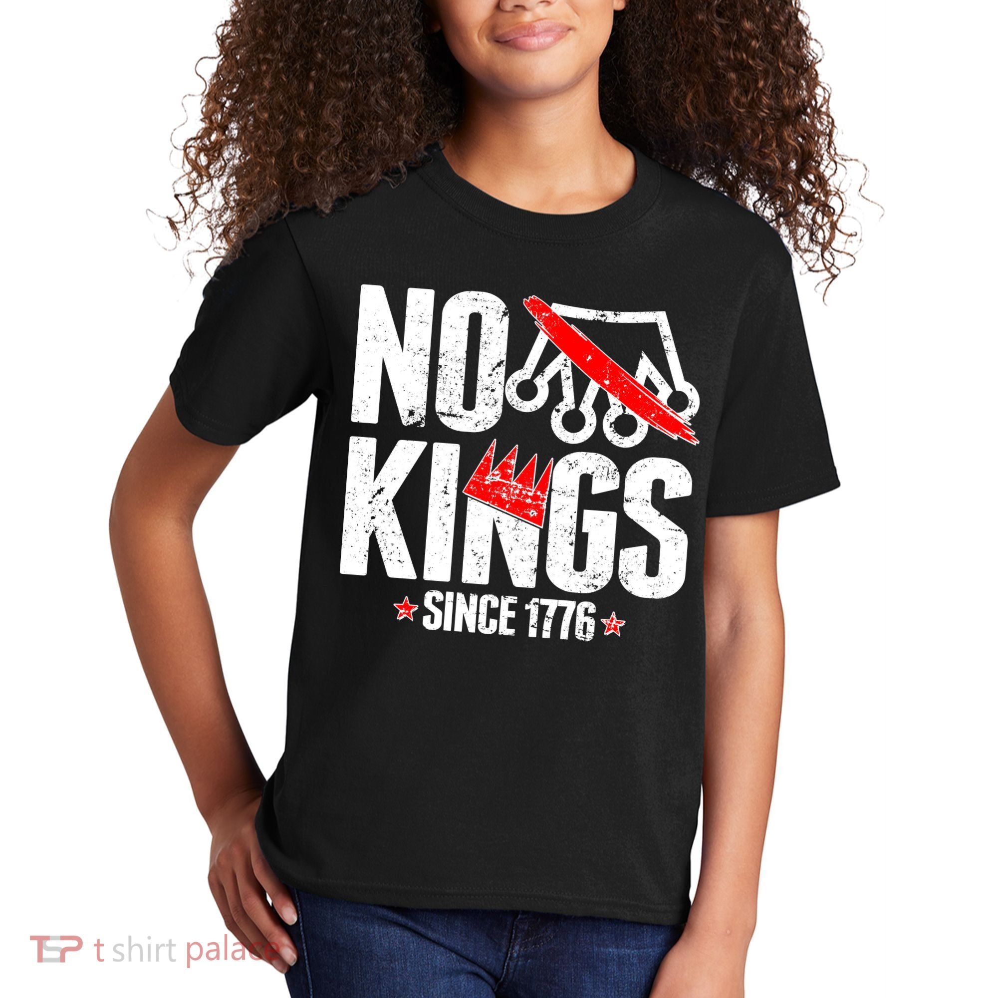 No Kings Since 1776 Kids T-Shirt