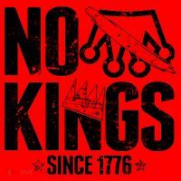 No Kings Since 1776 Santa Hat thumb 1