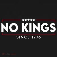 No Kings Since 1776 Simple Logo Doggie Tank thumb 4