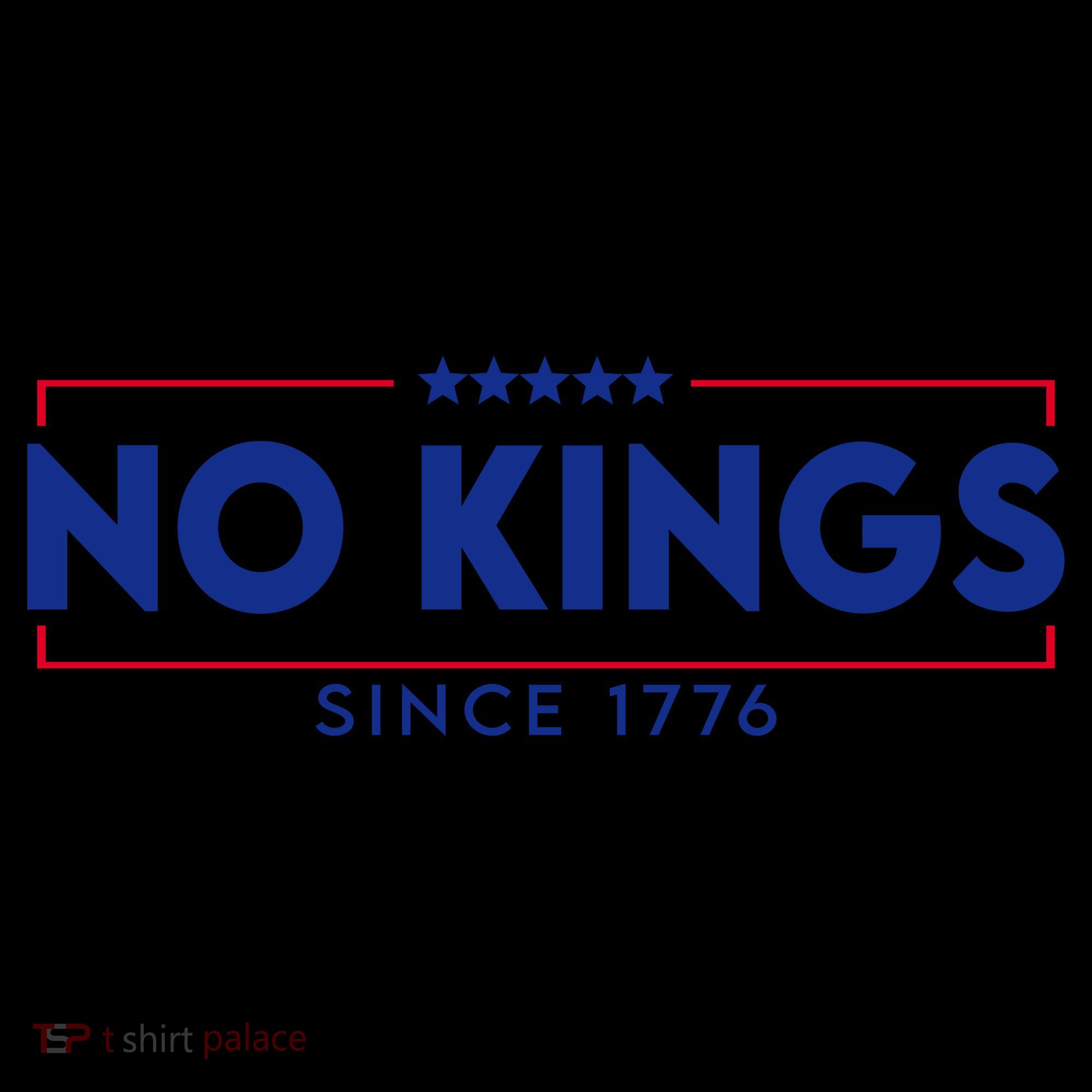 No Kings Since 1776 Simple Logo Coffee Mug