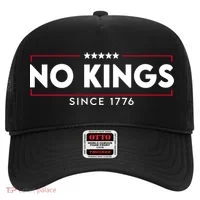 No Kings Since 1776 Simple Logo Hat thumb 0