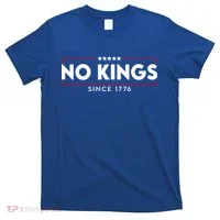 No Kings Since 1776 Simple Logo T-Shirt thumb 0