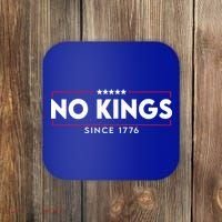 No Kings Since 1776 Simple Logo Coaster thumb 0