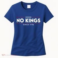 No Kings Since 1776 Simple Logo Women's T-Shirt thumb 0