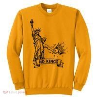 NO Kings Statue Of Liberty Kicks Crown Sweatshirt thumb 0