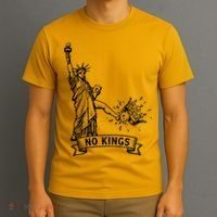 NO Kings Statue Of Liberty Kicks Crown T-Shirt thumb 3