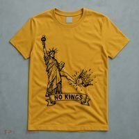 NO Kings Statue Of Liberty Kicks Crown T-Shirt thumb 5