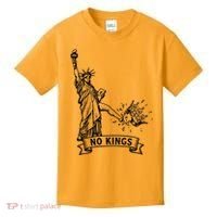 NO Kings Statue Of Liberty Kicks Crown Kids T-Shirt thumb 0