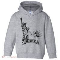 NO Kings Statue Of Liberty Kicks Crown Toddler Hoodie thumb 0