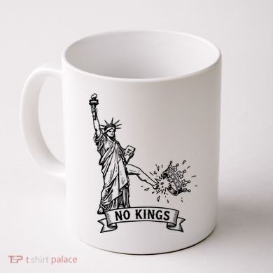 NO Kings Statue Of Liberty Kicks Crown Coffee Mug
