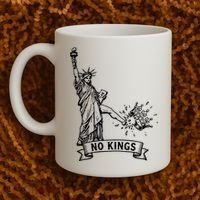 NO Kings Statue Of Liberty Kicks Crown Coffee Mug thumb 2