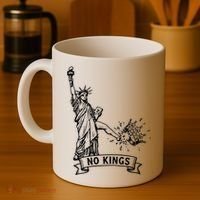 NO Kings Statue Of Liberty Kicks Crown Coffee Mug thumb 4