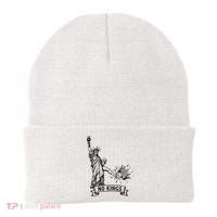 NO Kings Statue Of Liberty Kicks Crown Beanie thumb 0