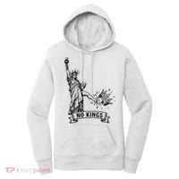 NO Kings Statue Of Liberty Kicks Crown Women's Hoodie thumb 0