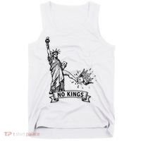 NO Kings Statue Of Liberty Kicks Crown Tank Top thumb 0