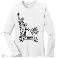 NO Kings Statue Of Liberty Kicks Crown Women's Long Sleeve Shirt thumb 0