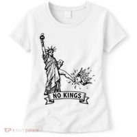 NO Kings Statue Of Liberty Kicks Crown Women's T-Shirt thumb 0