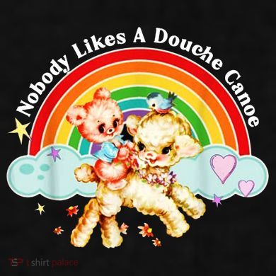 Nobody Likes A Douche Canoe Ladies PosiCharge Tri-Blend Wicking Tank